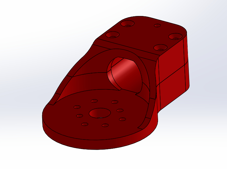 Motor Mount - fi21.5mm Round tubes