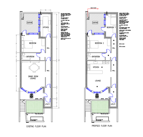 proposed house conversion