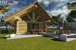 Log House