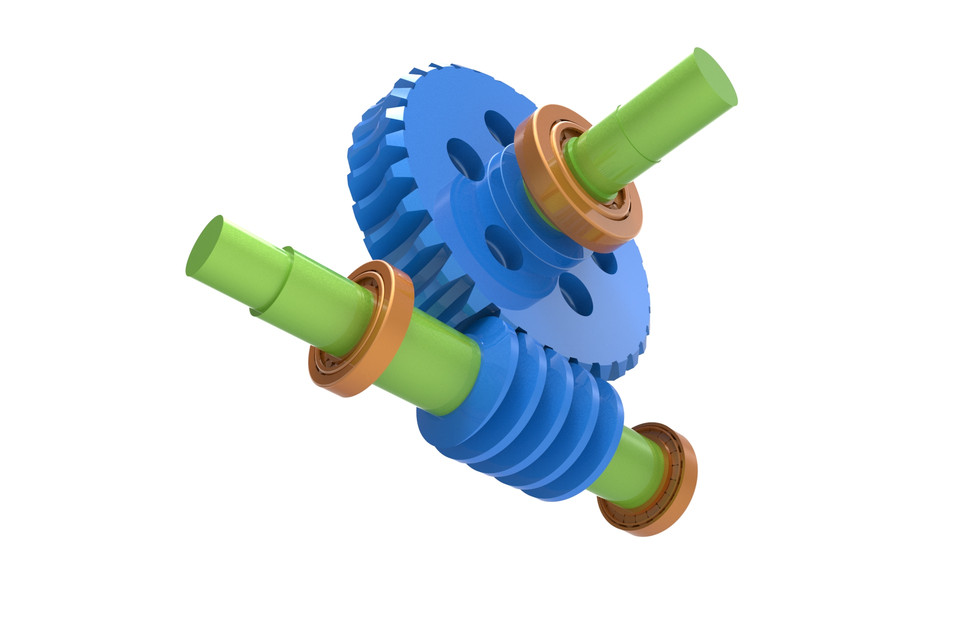 Worm gear 3d model edenwes