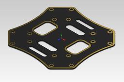 Three Letter F450 Frame: Top Plate