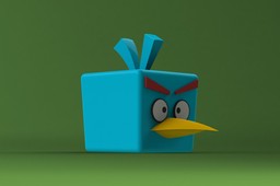 Angry Birds (Ice Blue)