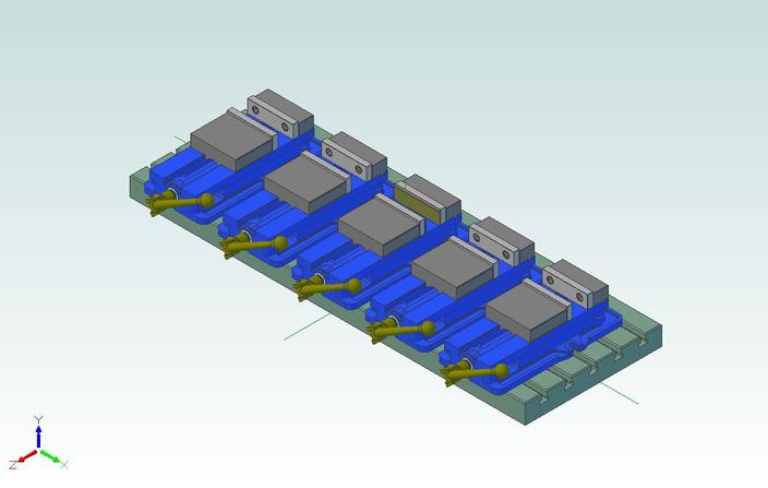 MachineCenterTableWithVises