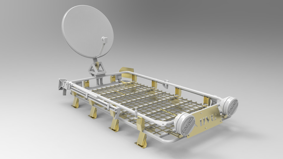 Custom expedition roof box