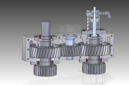 Rack & Pinion drive backlash free