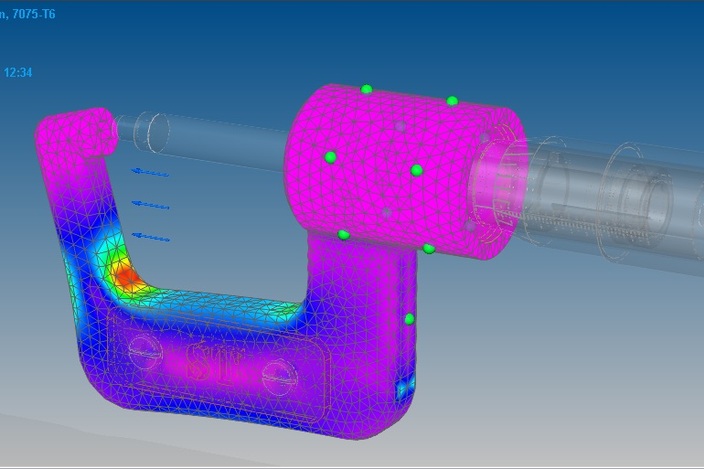 Micrometro - Solidedge