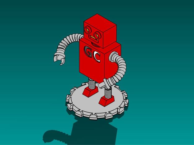 GrabCAD mascot contest entry