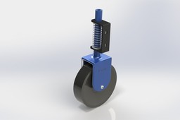Roller Wheel With Spring Shockup