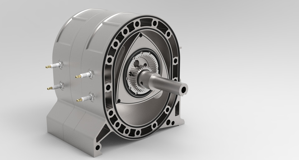 WANKEL ROTARY ENGINE SKELETON MODEL　小川精機 WANKEL ROTARY ENGINE SKELETON MODEL 小川精機 WANKEL ROTARY