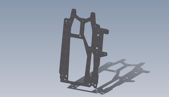 Radio plate  carbon NT1 Xray