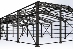 steel construction factory