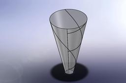 huge cone - sheet metal