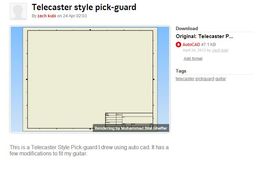 Telecaster Style Pick-guard