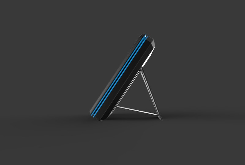 Blackboard Mobile Scanner 3D CAD Model Library GrabCAD