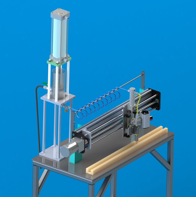 Sealant Application Machine 3D CAD Model Library GrabCAD