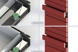 Cleveron's parcel terminal drawer concept