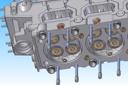 Rolls Royce Merlin63 Engine head