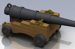 HMS Victory 12 Pound Cannon