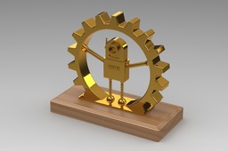 Golden Gear Award Trophy