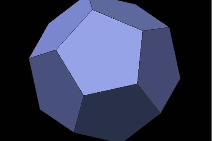 Dodecahedron PTC Creo Elements STEP / IGES 3D CAD model GrabCAD