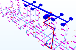 Apartment building heating and ventilation system 2