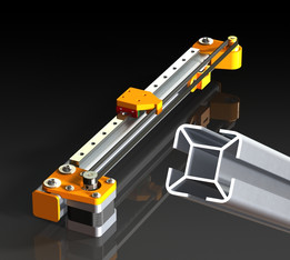 MGN12H Miniatur Linearführung Linearschienen Linear Guide Rail 600mm Slide Block