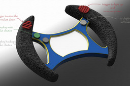 bloodhound steering wheel