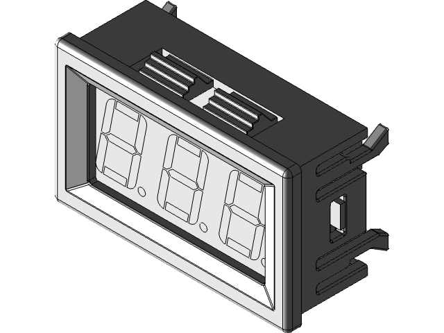 ZX-WD125 temperature sensor | 3D CAD Model Library | GrabCAD