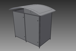 Municipal Waste & Recycle Bin