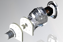 Phantom with Film Cube for X-ray diagnostics