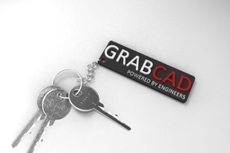 GrabCAD key holder