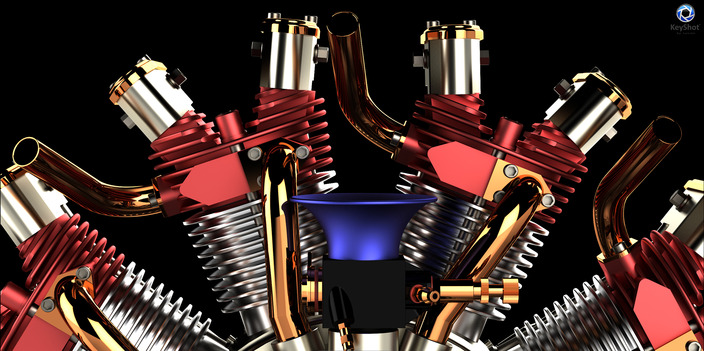 9-Cylinders of Radial Beauty!