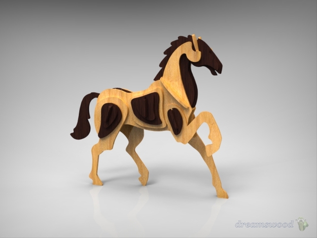 Horse Woodcraft