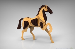 Horse Woodcraft