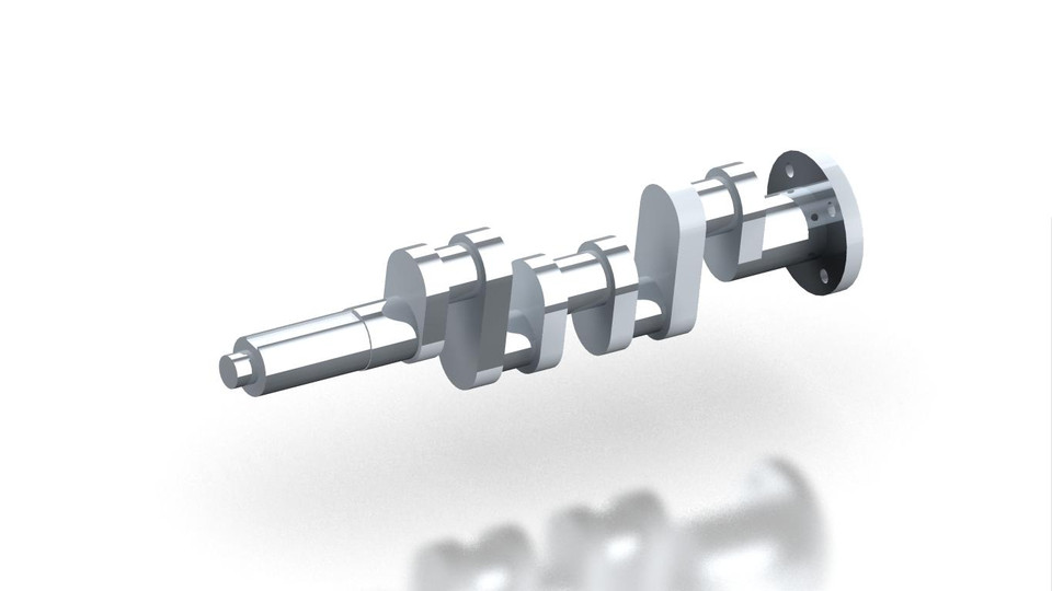 IC Engine Connecting Rod 3D CAD Model Library GrabCAD