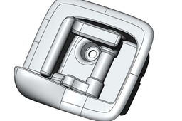 koenigsegg hood release handle assy