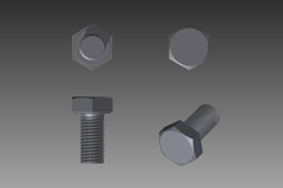 M8x1 (fine thread) din 961 (fully threaded) m6s hexagon head bolts