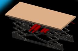 counterweight assisted table