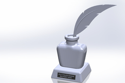 Italics Award Trophy