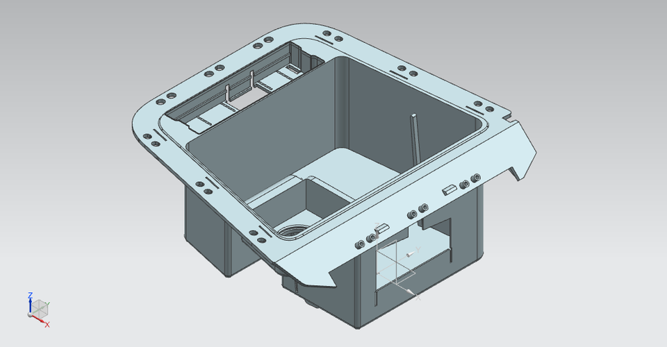 Reverse design and analysis of Automobile Storage box