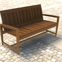 Teak Bench 