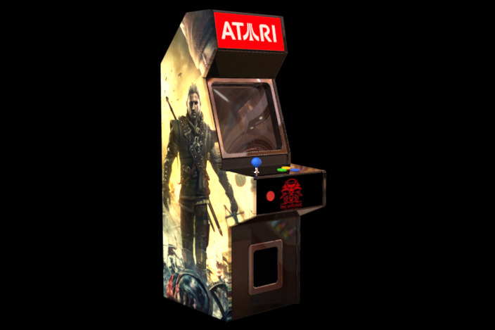 Arcade cabinet single player