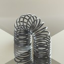 Arched spring