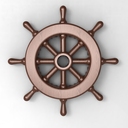 sailboat steering wheel