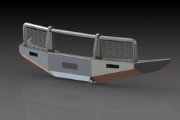 Metallic bumper 