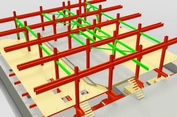 Manufacturing plan-construction layout