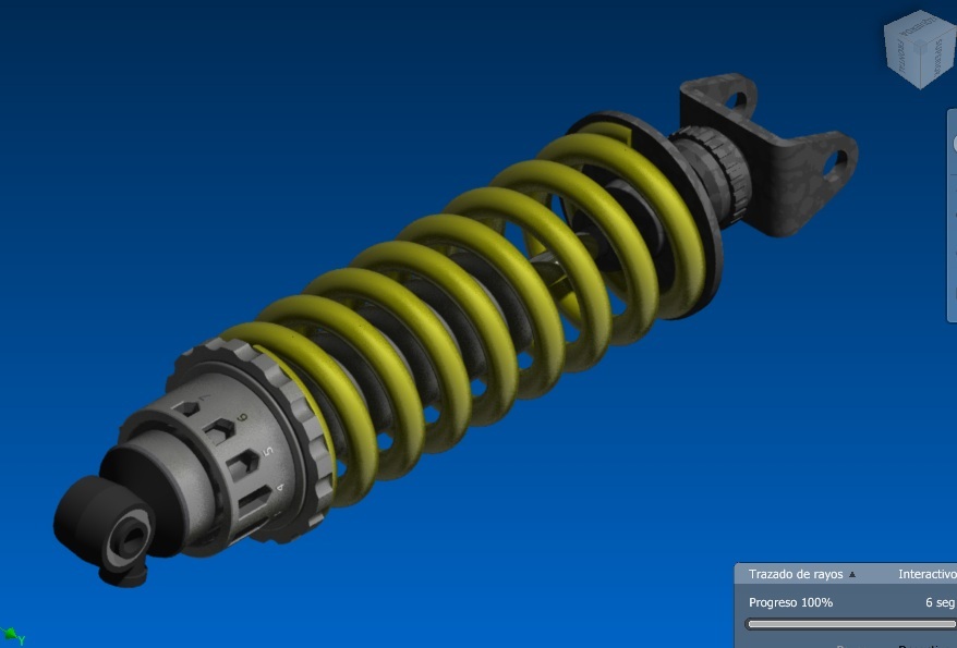Damper for mountain bike