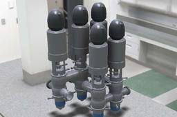 Mixproof valve matrix, manifold