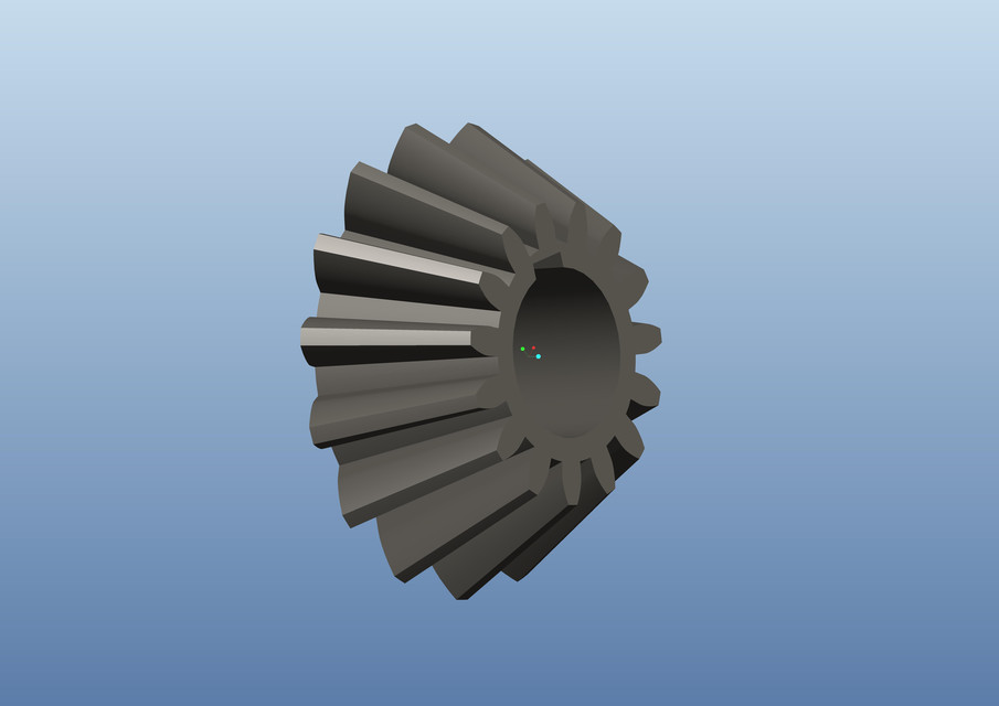 bevel gear z15 m5 3D CAD Model Library GrabCAD