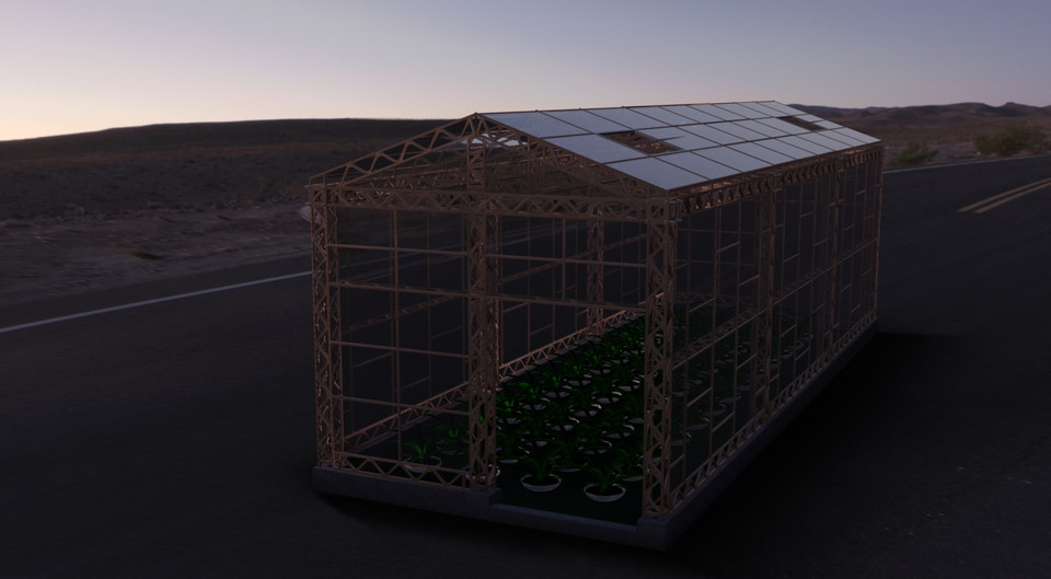 Greenhouse 3D CAD Model Library GrabCAD